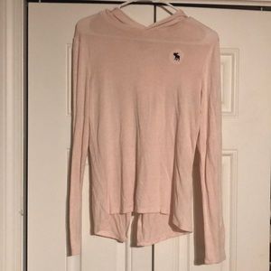 Abercrombie kids pink top size 13/14